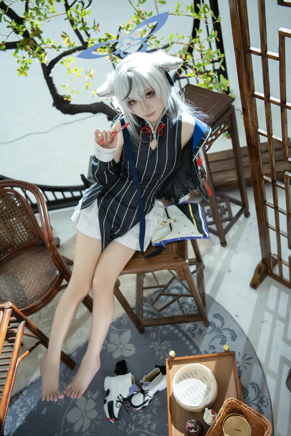 图片[2]-矢量魚 – 蔚藍檔案 春原心奈【33P】 – COSPLAY-御萝部落