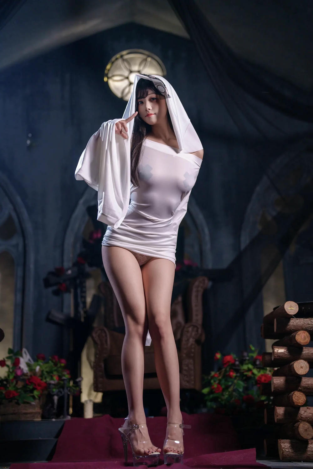 图片[27]-蜜汁貓裘 – 幽靈娘【66P】 – COSPLAY-御萝部落