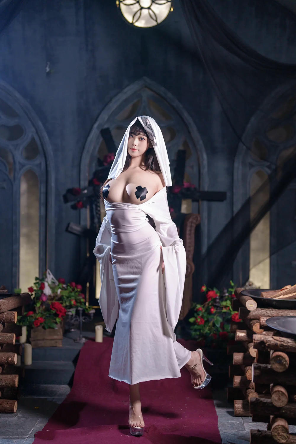 图片[30]-蜜汁貓裘 – 幽靈娘【66P】 – COSPLAY-御萝部落