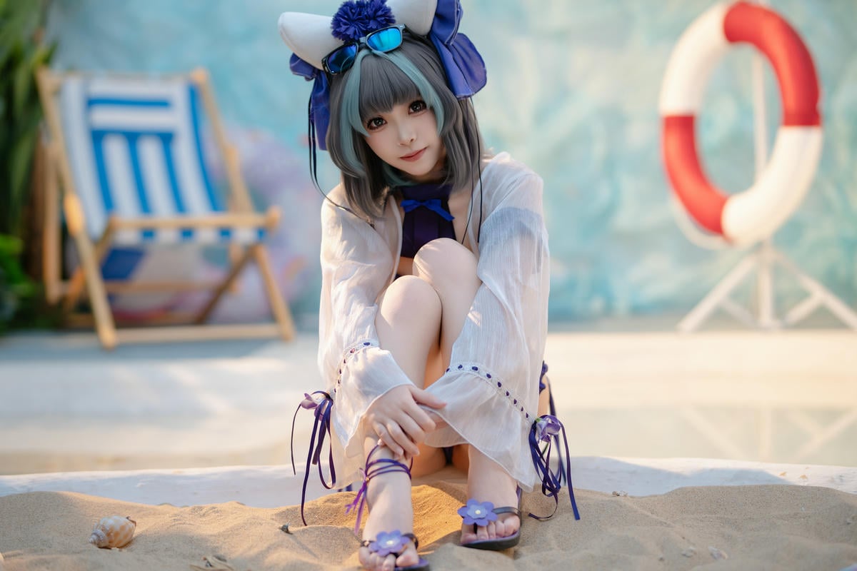 图片[12]-Bangni邦尼 cosplay Cheshire Swimsuit – Azur Lane【86P】 – COSPLAY-御萝部落