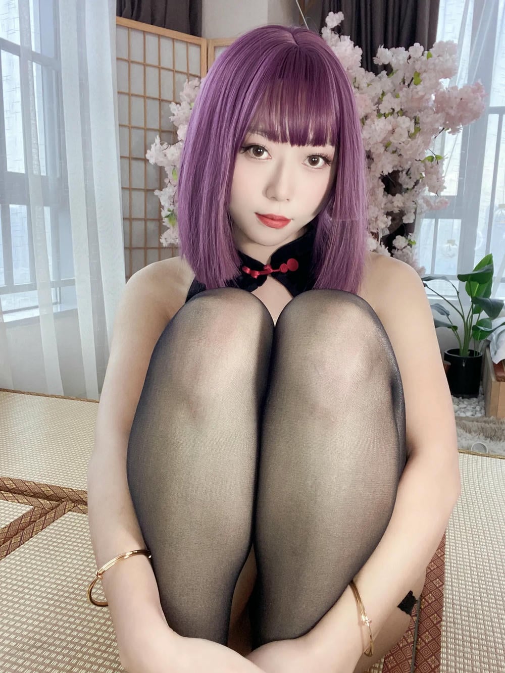 图片[90]-Money冷冷 – 高叉旗袍蕾絲裙 【107P】 – COSPLAY-御萝部落