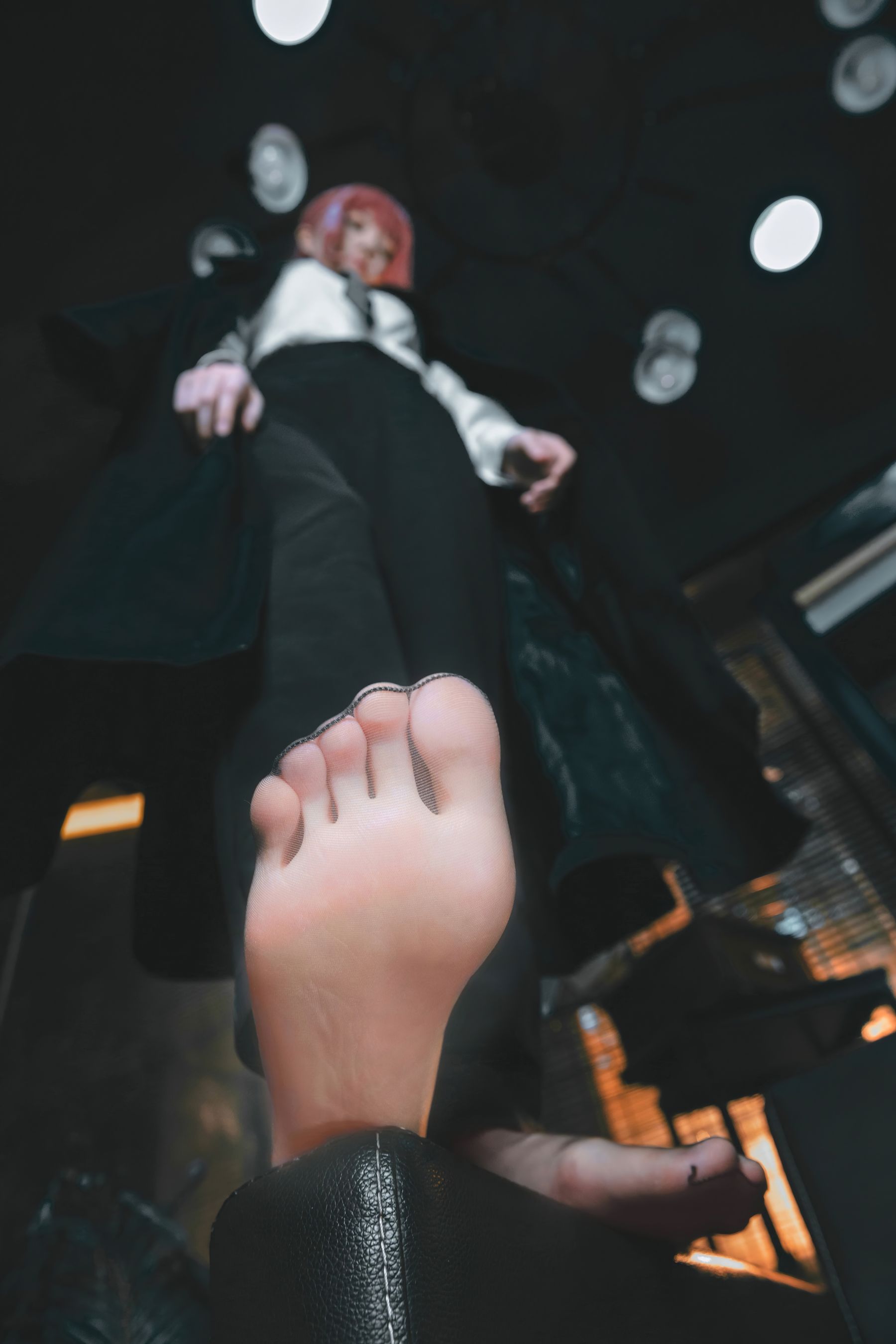 桜桃喵职场OL装扮COS玛奇玛