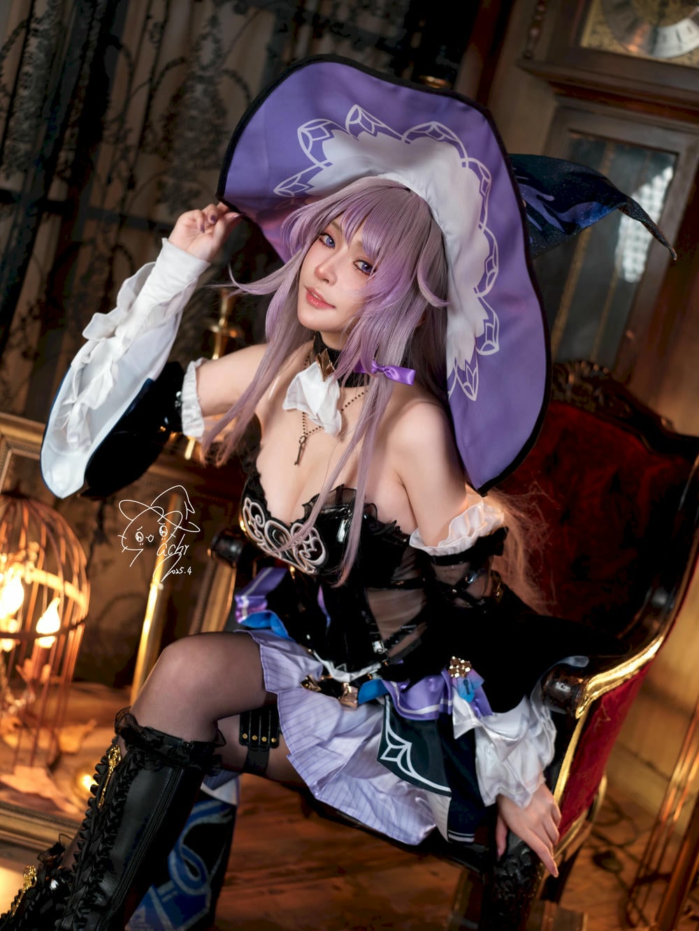 图片[5]-MACHI 馬吉 The Herta【71P】 – COSPLAY-御萝部落