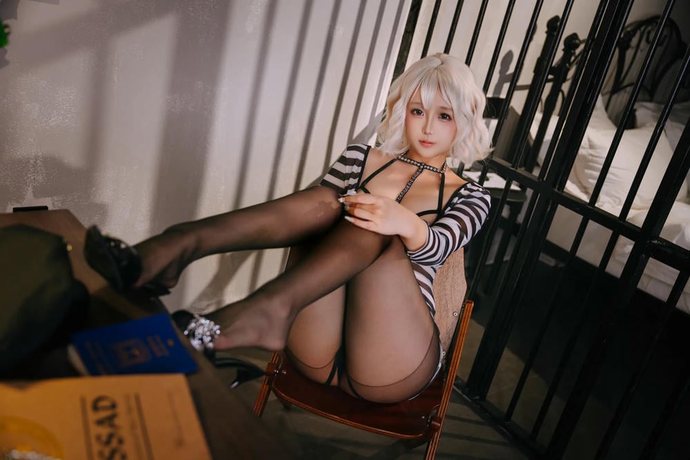 图片[35]-日奈嬌 審訊室【135P】 – COSPLAY-御萝部落