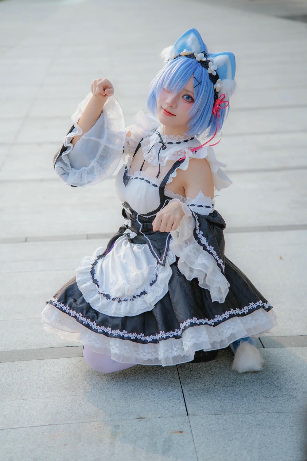 图片[36]-花柒hana 螢火蟲動漫嘉年華 貓貓蕾姆【107P】 – COSPLAY-御萝部落