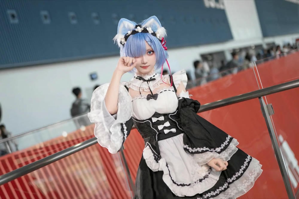 图片[50]-花柒hana 螢火蟲動漫嘉年華 貓貓蕾姆【107P】 – COSPLAY-御萝部落