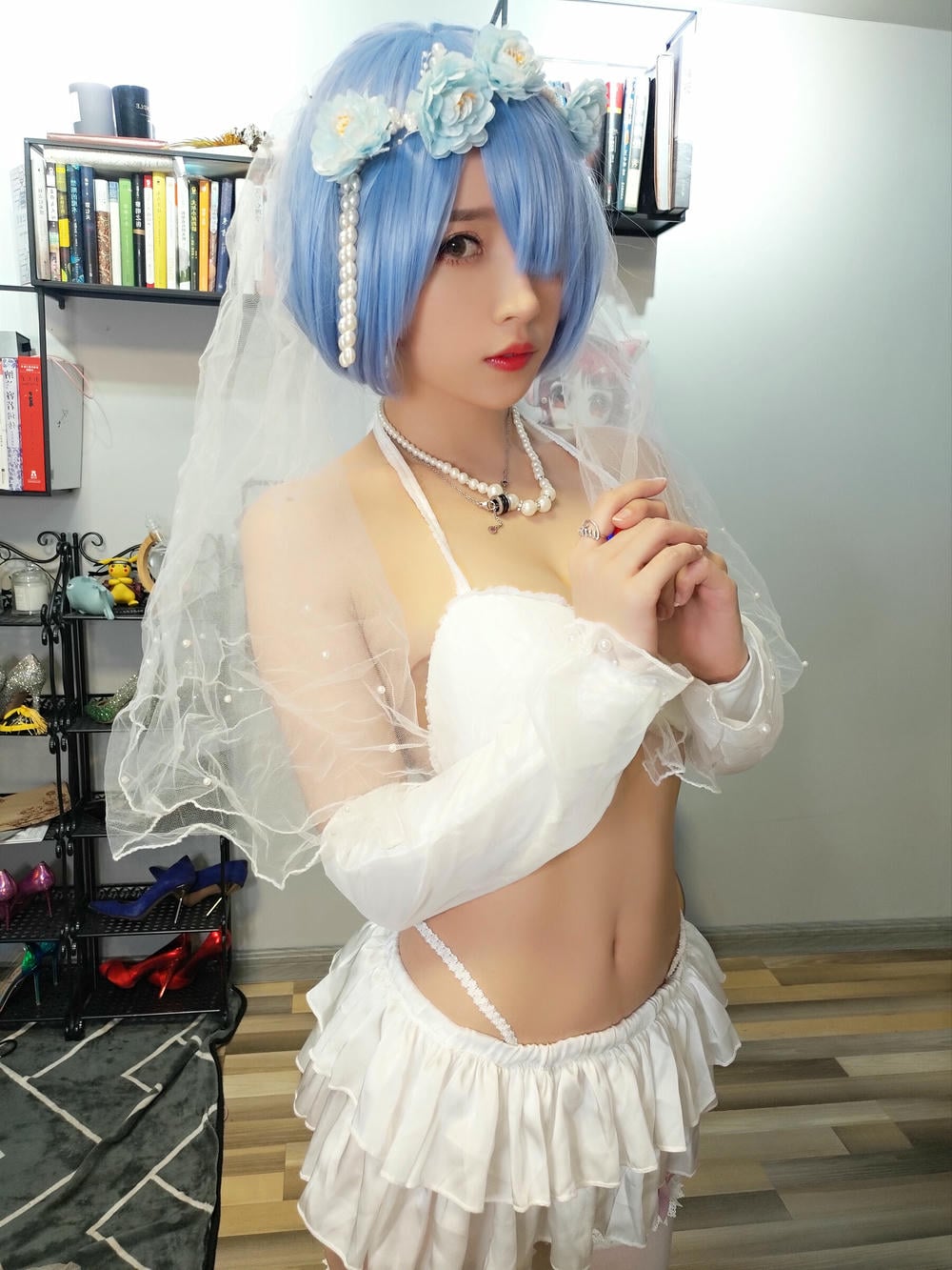 图片[22]-小女巫露娜《雷姆婚紗》【29P】 – COSPLAY-御萝部落