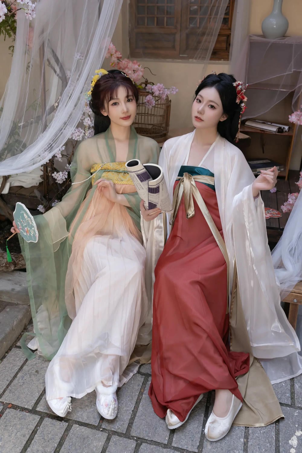 图片[9]-陸萱萱 安然anran 閨蜜古裝【105P】 – COSPLAY-御萝部落