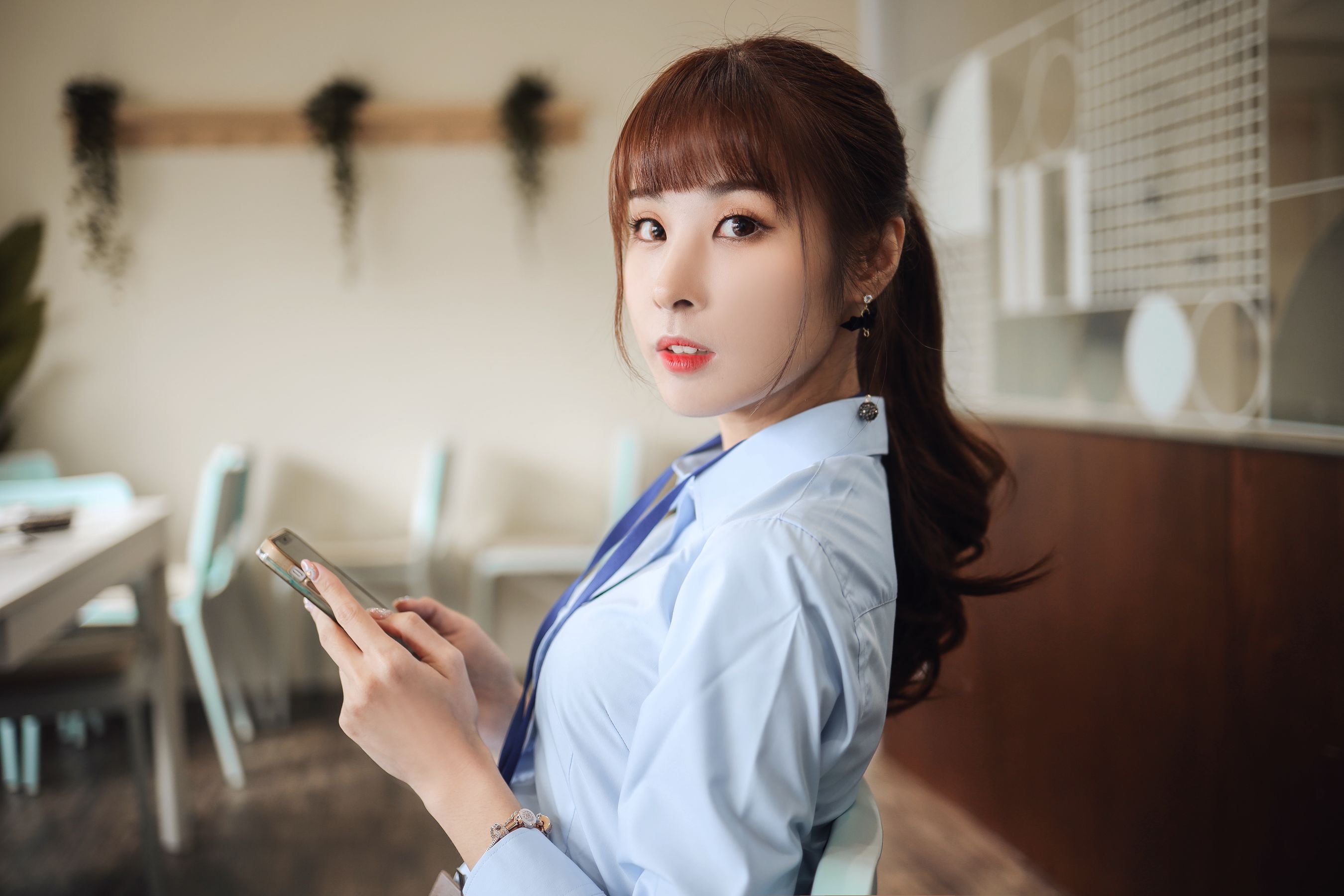 泥泥汝黑丝美腿搭配职场OL白领主题写真