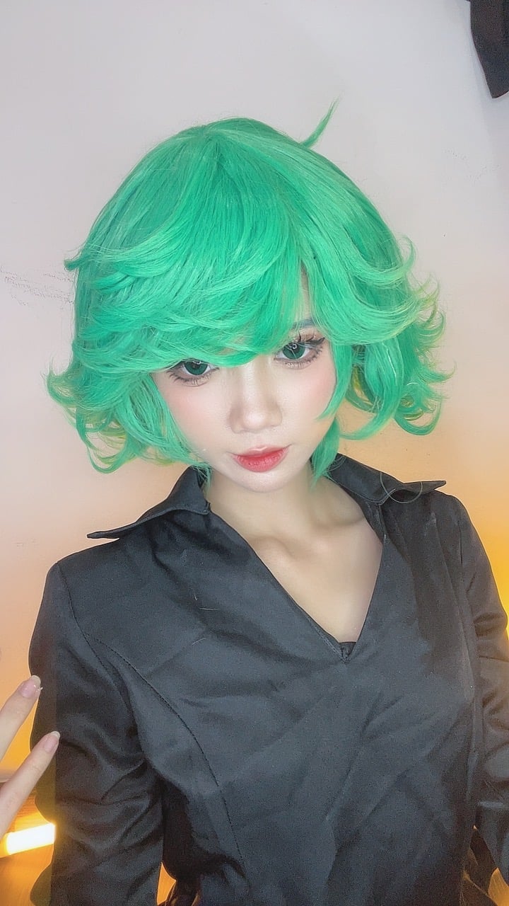 图片[67]-PoppaChan cosplay Tatsumaki – One-Punch Man【128P】 – COSPLAY-御萝部落