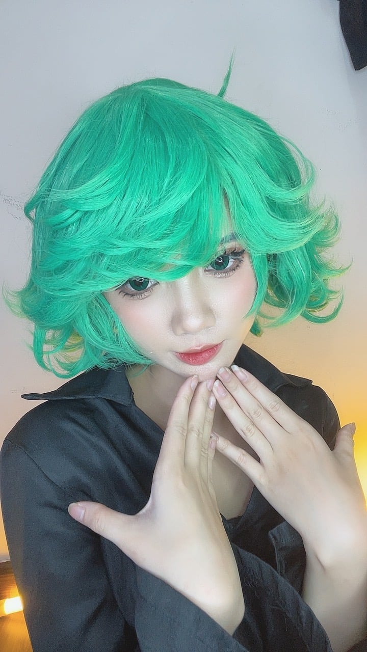 图片[70]-PoppaChan cosplay Tatsumaki – One-Punch Man【128P】 – COSPLAY-御萝部落
