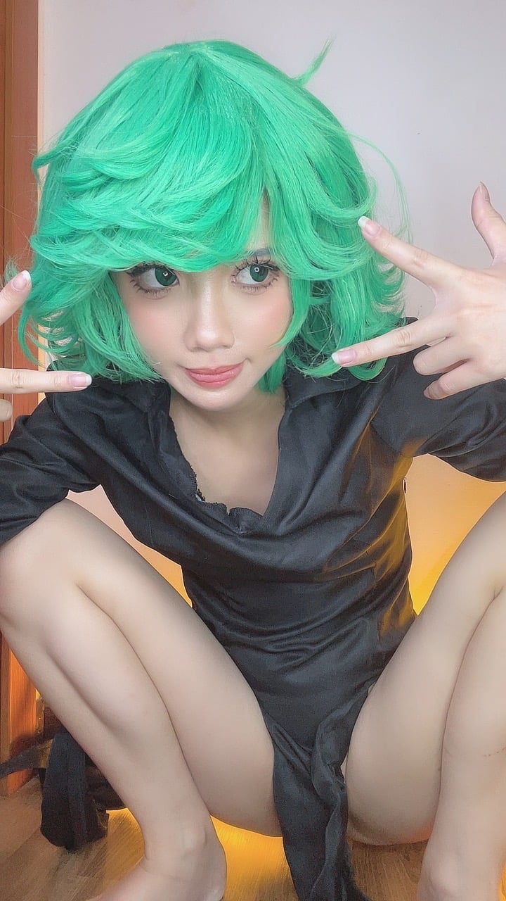 图片[104]-PoppaChan cosplay Tatsumaki – One-Punch Man【128P】 – COSPLAY-御萝部落