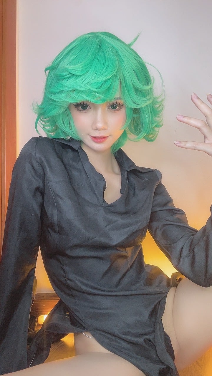 图片[106]-PoppaChan cosplay Tatsumaki – One-Punch Man【128P】 – COSPLAY-御萝部落
