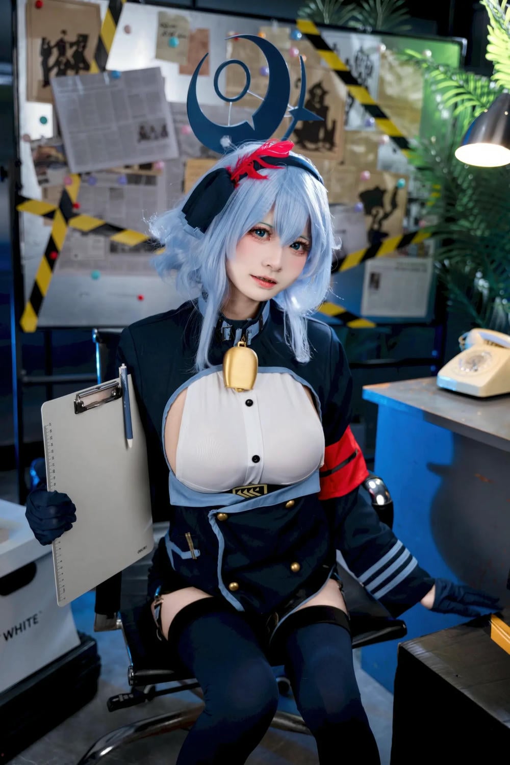 图片[13]-九柒喵 蔚藍檔案 天雨亞子【46P】 – COSPLAY-御萝部落