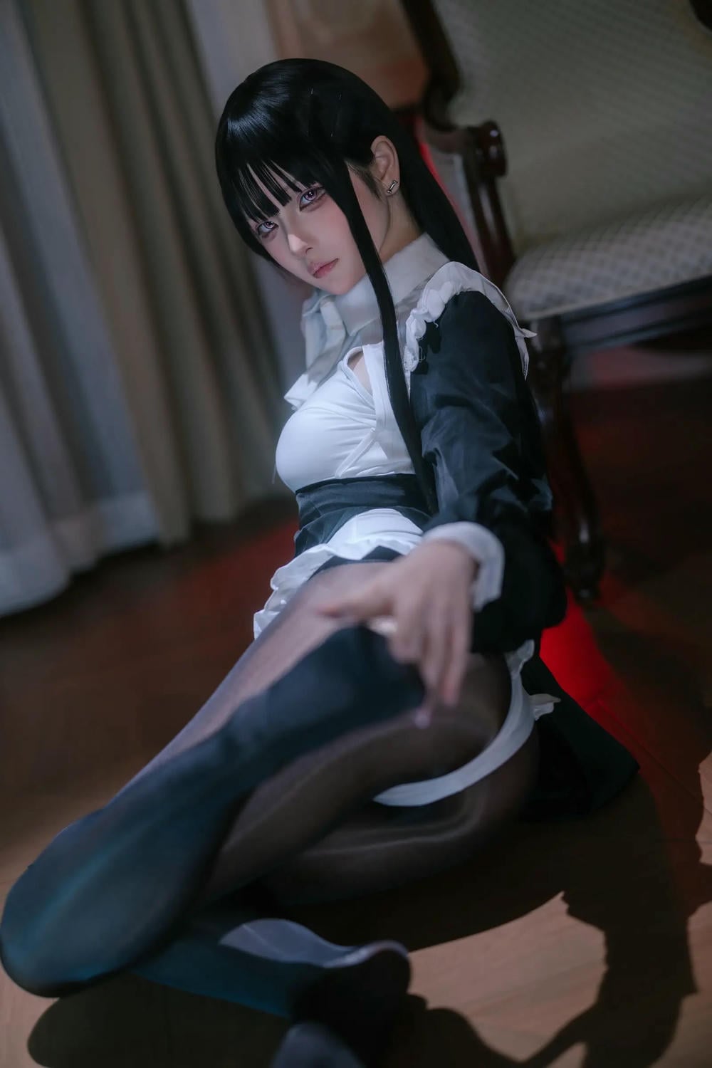 图片[32]-嶼魚 黑絲修女【40P】 – COSPLAY-御萝部落