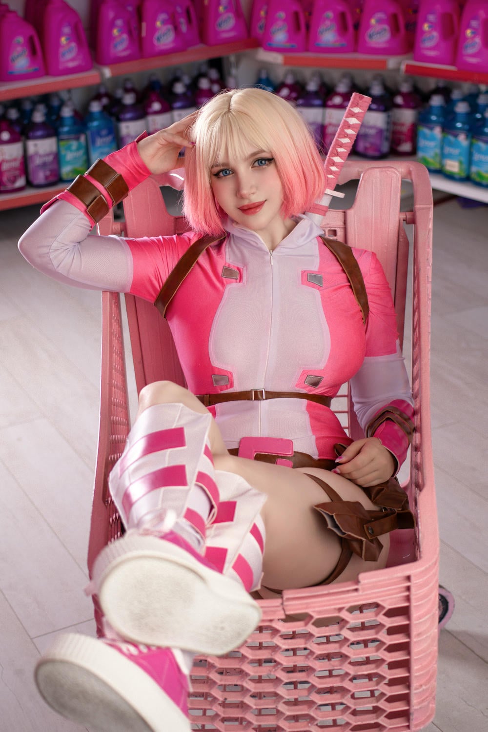 图片[7]-Ulichan – Gwenpool【62P】 – COSPLAY-御萝部落