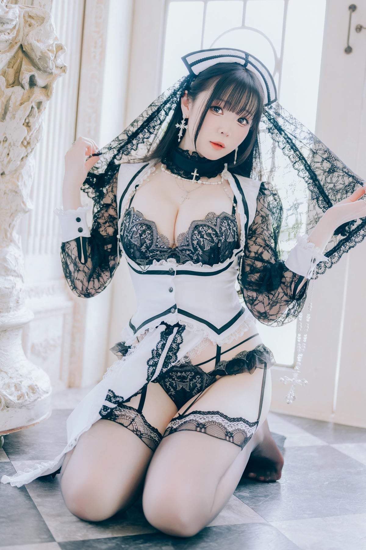 图片[5]-霜月shimo – Holy Church Confession Night【80P】 – COSPLAY-御萝部落
