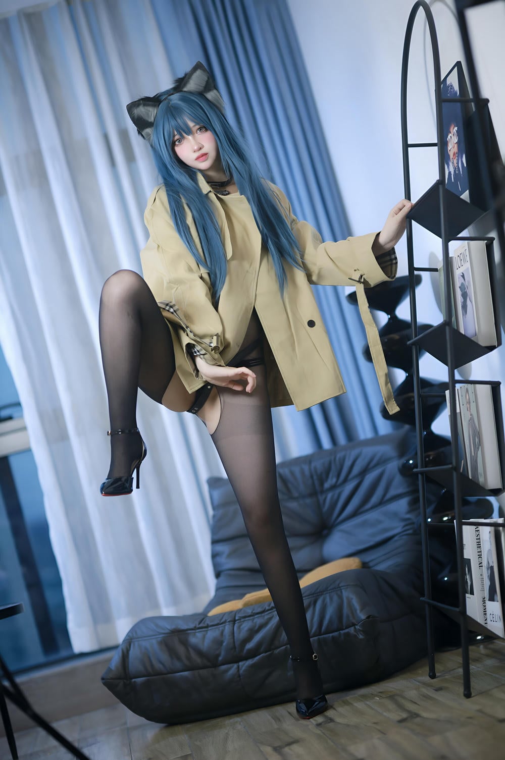 图片[11]-瘋貓ss – 貓耳綁帶束縛【70P】 – COSPLAY-御萝部落