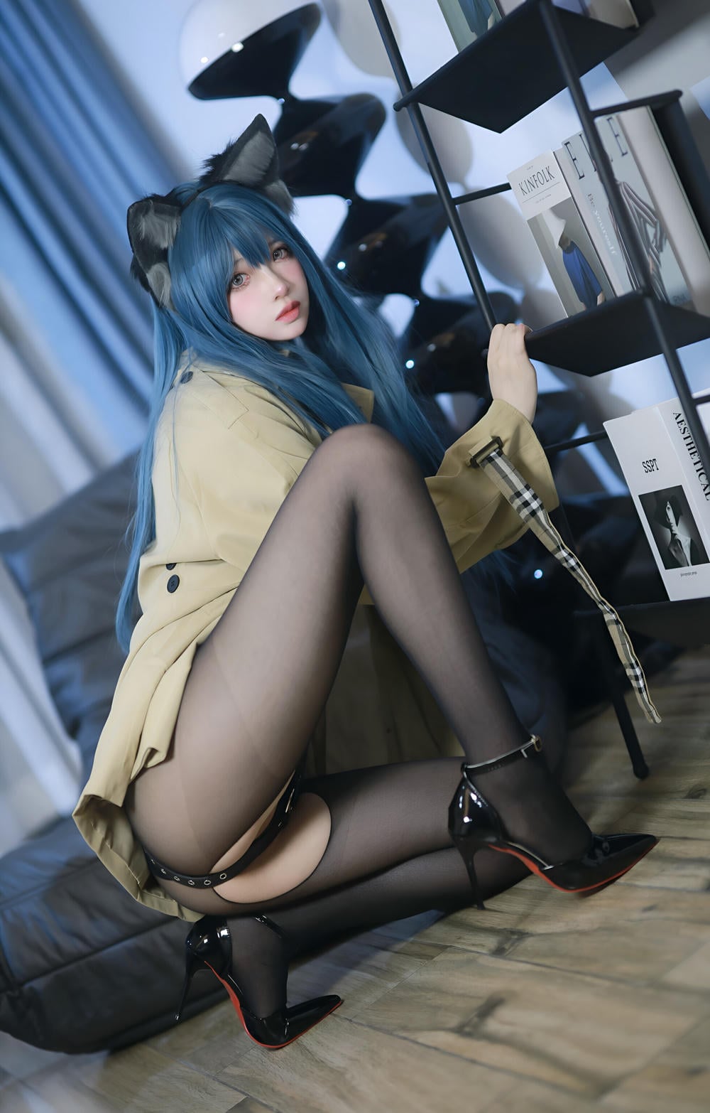 图片[68]-瘋貓ss – 貓耳綁帶束縛【70P】 – COSPLAY-御萝部落
