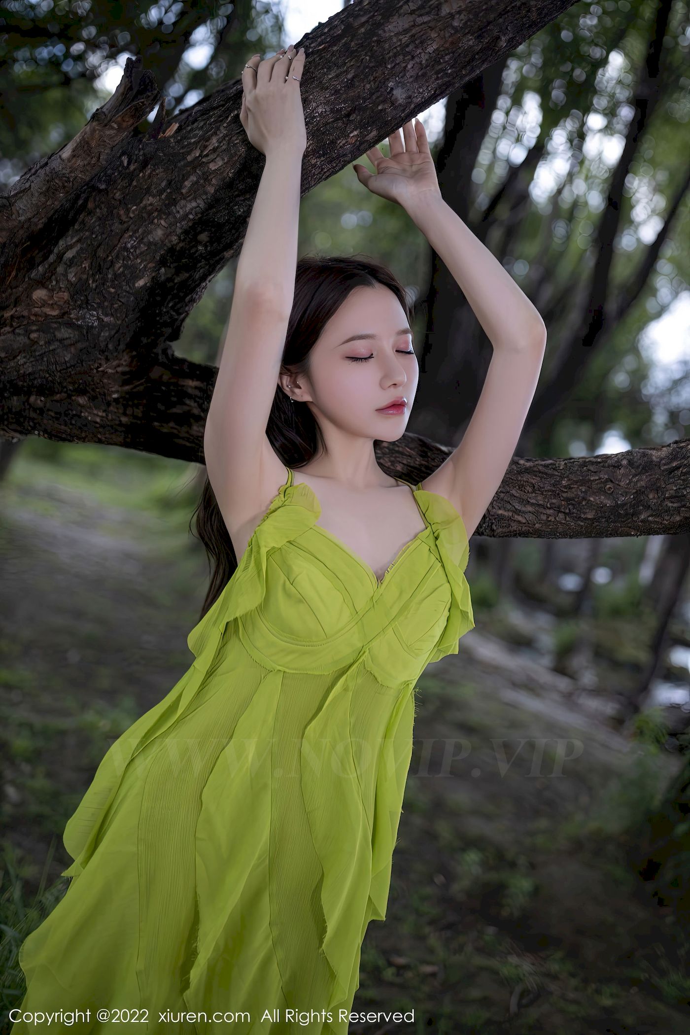 鱼子酱Fish - 多色长裙+情趣睡裙明艳旅拍