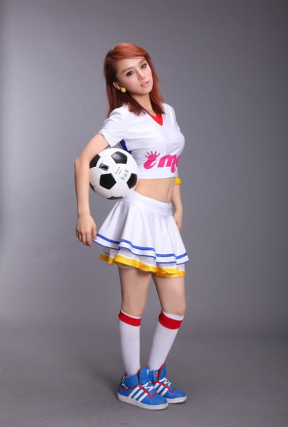 蜜女团足球宝贝性感写真7